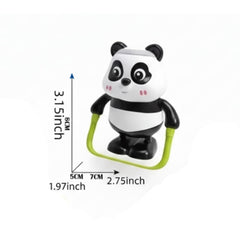 Cute Skipping Panda Key Operated Toy - 1 Piece skipping panda