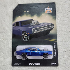 DC Jams 1:64 Scale Blue Dodge Challenger - Any 1