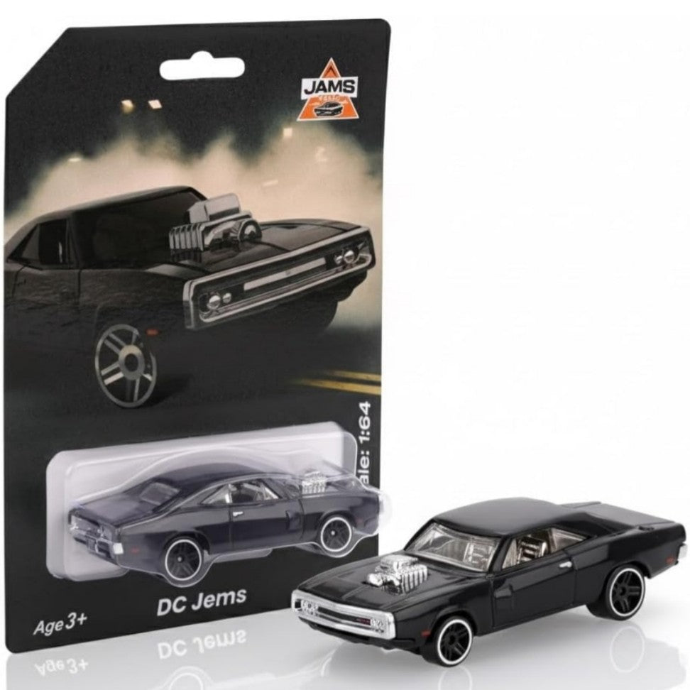 DC Jams 1:64 Scale Blue Dodge Challenger - Any 1
