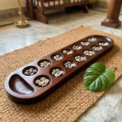 Dark Brown Special Wooden pallanguli Big premium - Without Choli