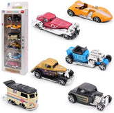 Diecast alloy Simulated Car 1:64 Scale Vintage Car Collectors Free Wheel Set【1 Yr & Up】【Multi-Colored】pack of 6 pieces