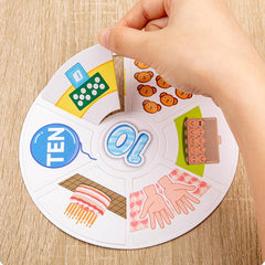 Digital Clock Quiet Book quiz