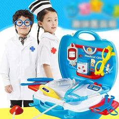 Doctor Set with 18 pcs Set for Kids, Pretend Play Medical Suitcase Dream Doctor Set Toy for Girls and Boys