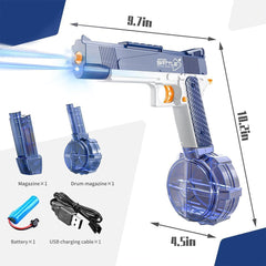 Electric Water Gun Toy Rechargeable | High Pressure Mechanism -Random Color