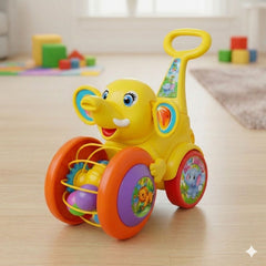 Elephant Push Along 18M+ Light & Music - Random Color