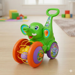 Elephant Push Along 18M+ Light & Music - Random Color