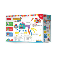 FUN DOUGH Clay - Kitchen Set, Cutting and Moulding Playset