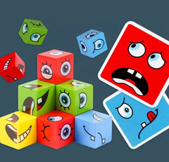 Face Change Cube Puzzle - Green Pack Multiplayer Game