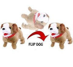 Fantastic Puppy Jumping, Walking and Barking Dog Soft Toy Fantastic Puppy Battery Operated Back Flip Jumping Dog Jump Run Toy Kids