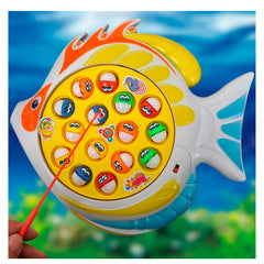 Fish-Shaped Fishing Game -color may vary