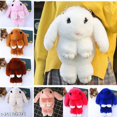 Fluffy Plush Rabbit Bag Fashion Girl - Bunny sling Bag ANY 1 Random
