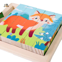 Four Side Rectangle Puzzle 4 in 1