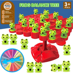 Frog Balance Tree Game Toys, Two-Player Balance Game Parent-Child Interactive Family Tabletop Puzzle Game