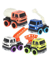 FunBlast Pull Back Construction Toy Trucks vehicle for Kids - Any 1 piece