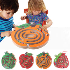Fun Filled Magnet Maze Puzzle Rnadom With Magnet Stick ball game