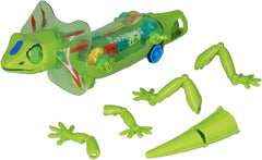 Funny Lizard Electric Crawling Animal Toy - Sound and Lights Multicolor