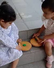 Wooden Chapathi / Roti Maker - Chakla Belan - Any 1 Color