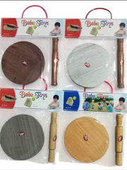 Wooden Chapathi / Roti Maker - Chakla Belan - Any 1 Color