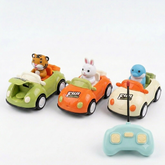 Cartoon Kids Remote Control Car with Lights - Any 1 Random Animal