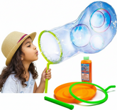 Giant Bubble Making Kit With Solution -Random color Dispatch