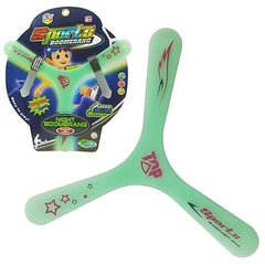 Glow in Dark Flying Disc Throwing Ring Boomerang Thrower Toy Sports Kid's -Any 1 Model