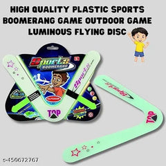 Glow in Dark Flying Disc Throwing Ring Boomerang Thrower Toy Sports Kid's -Any 1 Model