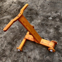 Golden Brown Baby Walker Premium - Brown (Assembling and Dismantling type)