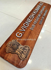 Government Of India Name symbol Board Customised
