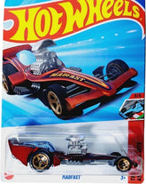 HOT WHEELS C4982 MADFAST 3/5 DIE CAST TOY CAR (Red)