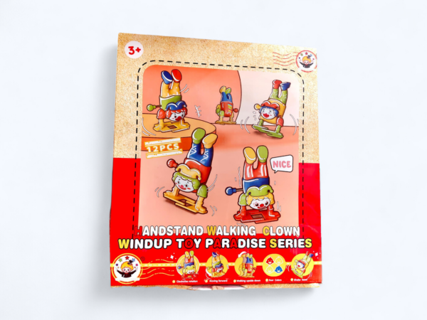 Handstand Walking Clown Windup Toy -Any 1