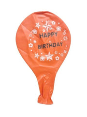Happy Birthday Printed Balloon Large - 9 Inches