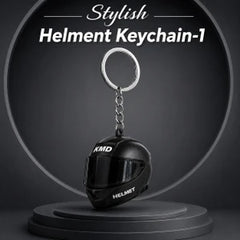 Helmet Keychain, Cute Compact and Super Bright, Flip Mini Motorcycle Helmet Keychain with Movable Visor, Easy to Carry Any 1
