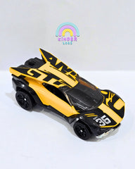 Hot Wheels Amaru GTC - Yellow - With Metal Base (Uncarded - New)