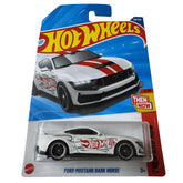 Hot Wheels Ford Mustang Dark Horse - White (Uncarded - New)