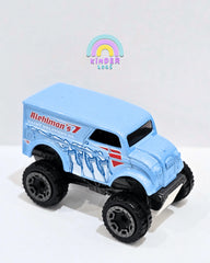 Hot Wheels Monster Dairy Delivery HW Designed by for Ages 3 Years and Up 133/250 (Blue)