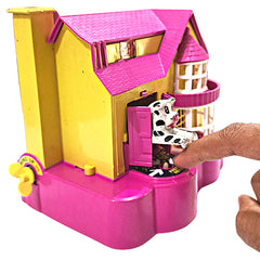 House Puppy Dog saving Bank for kids Coin Bank  (Pink)