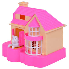 House Puppy Dog saving Bank for kids Coin Bank  (Pink)