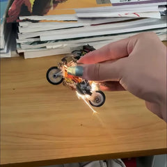 Spark Bike Key chain- Friction Powered Fire Ignite Bike - Any 1
