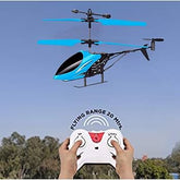 Induction Flying RC Helicopter - Remote Control with Charging Cable