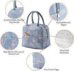 Insulated Lunch bag with partition -  Any 1 Random