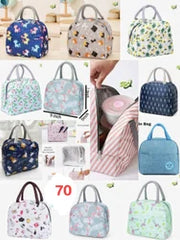 Insulated Lunch bag with partition -  Any 1 Random