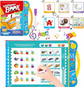 Intelligence Book for Kids - Interactive Electronic Learning Talking , Music , Study Intelligent Book for Kids