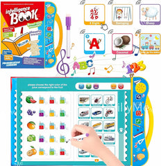 Intelligence Book for Kids - Interactive Electronic Learning Talking , Music , Study Intelligent Book for Kids
