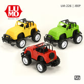 Friction Powered Big Jeep - Unbreakable Plastic Good Quality Jeep