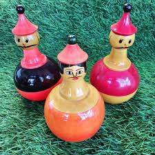 Wooden Joker balancing Doll Big - Any 1