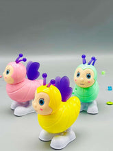 Key Operated Wind Up Toys Colourful Jumping Moving Toy - Rotating head - Honey Bee