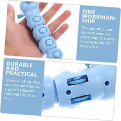 Key Operated Wind-Up Caterpillar toy - pack of any 1