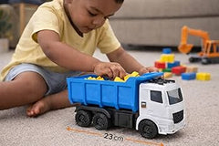 Unbreakable Kids Construction Dump Turbo Truck Toy 23 cm Big Size- Any 1 Random color