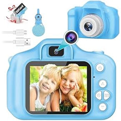 Kids Digital Camera (Multicolor) for Boys & Girls | 1080P HD Photo & Video | 13MP Mini Selfie Camera with 2-Inch Screen | USB Rechargeable- 1 Piece