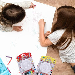 Kids Watercolor Pigment Set - Acrylic Paint Drawing kit